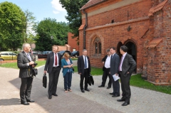 Delegacja Powiatu Brzeskiego z wizytą w Lęborku, Czerwiec 2012