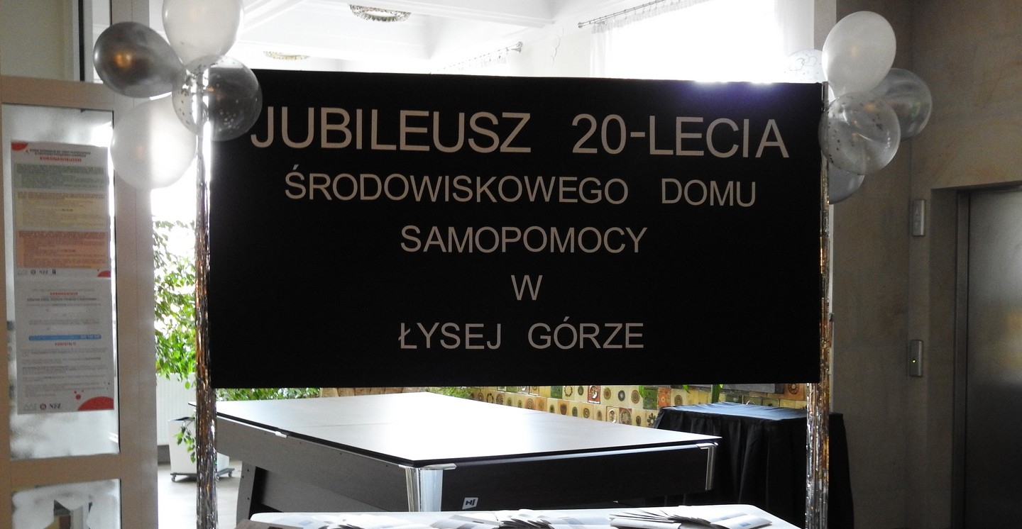 20 lat Środowiskowego Domu Samopomocy w Łysej Górze