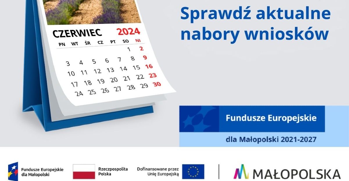 Unijne dofinansowania - aktualne nabory wniosków