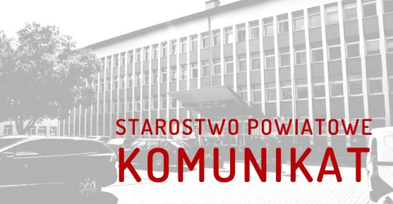 KOMUNIKAT - obsługa stron w Starostwie Powiatowym w Brzesku